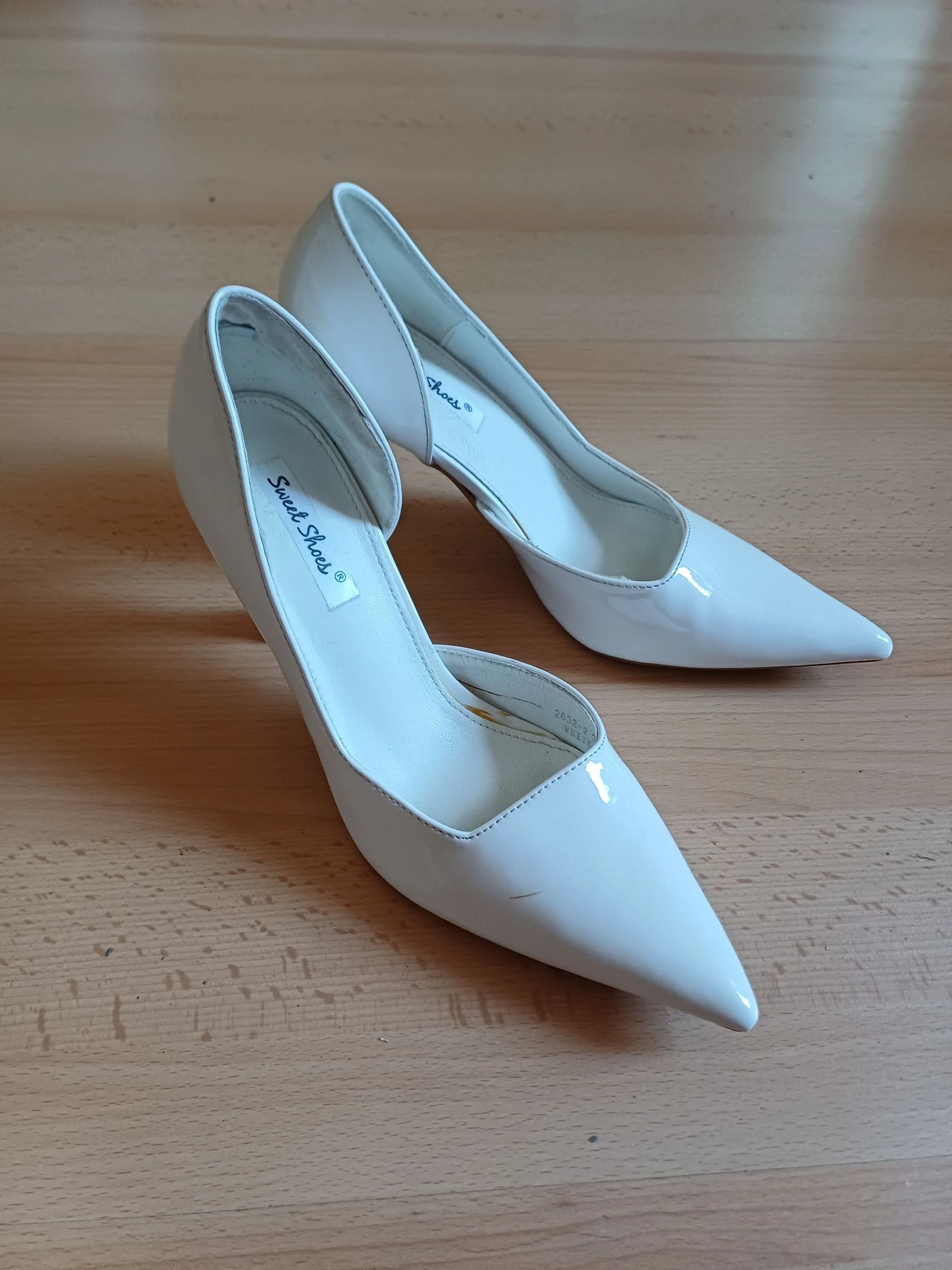 Lindos sapatos brancos 38 Sweet shoes – photo 2